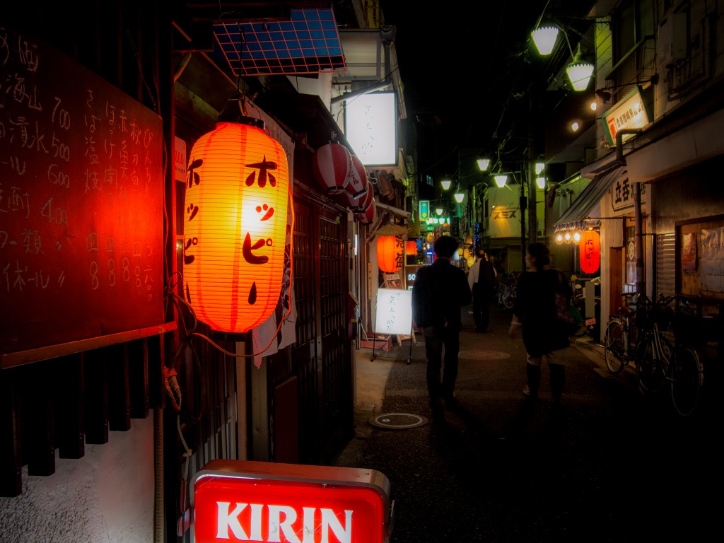 ランドーマークは赤提灯（笑）